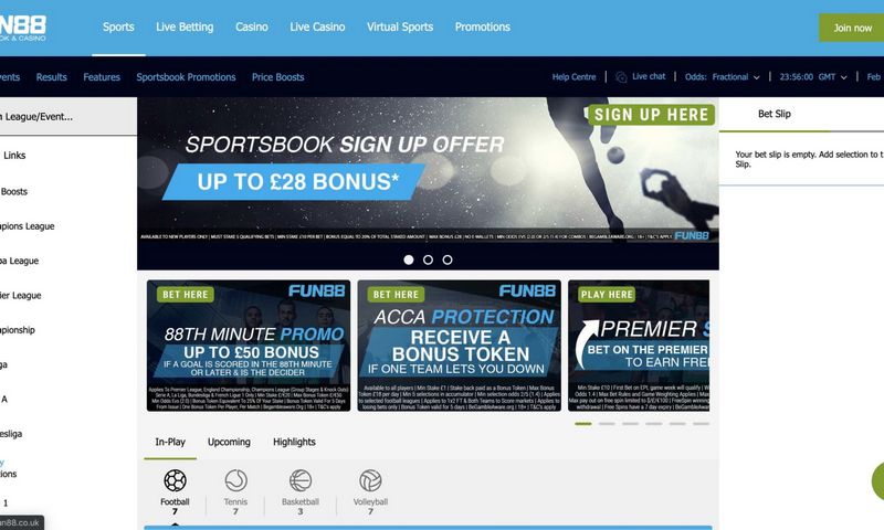 Sitio web de casino Fun88: Una experiencia de juego moderna y atractiva